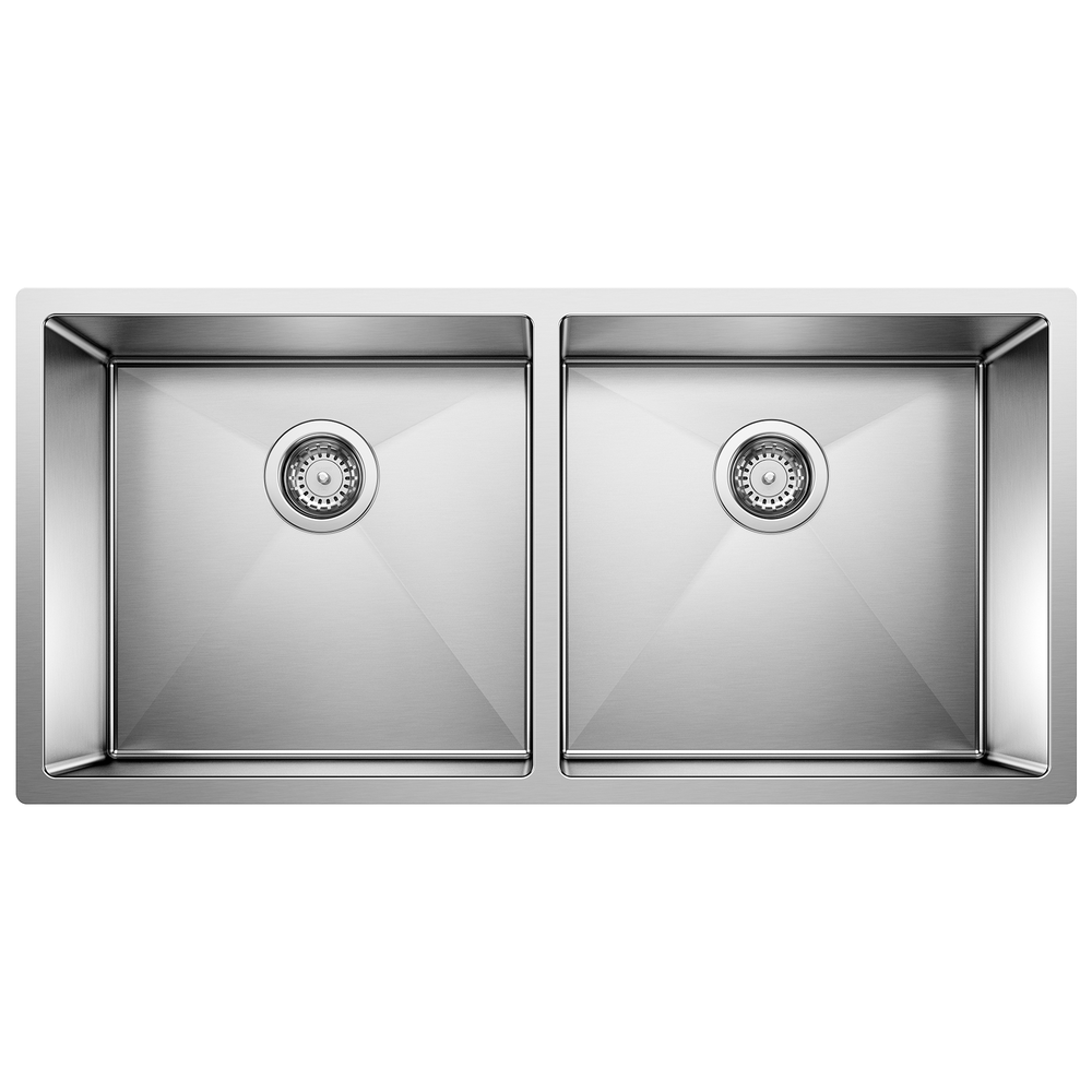 [516219] TARJA BLANCOPRECISION DOBLE ACERO INOXIDABLE BAJO ENCIMERA 94CM