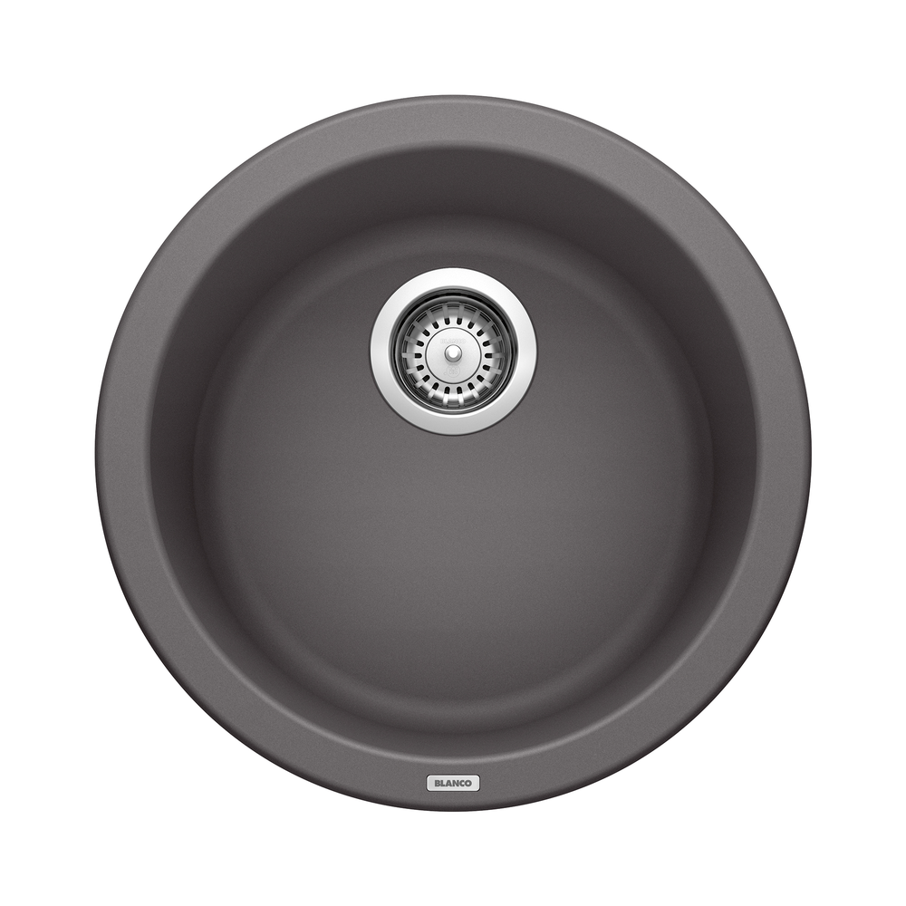 [518911] TARJA DE BAR BLANCO RONDO CINDER SILGRANIT CAFE