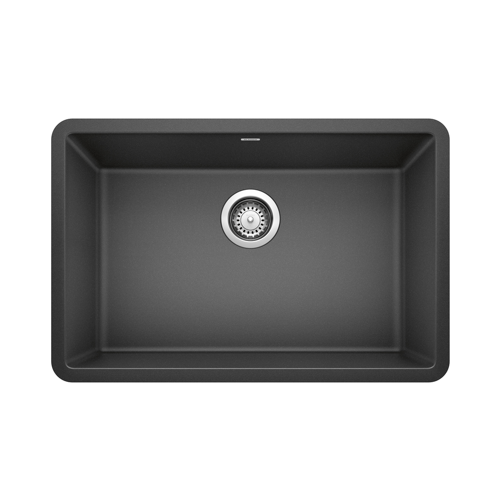 [522259] TARJA BLANCO PRECIS 27" INDIVIDUAL SILGRANIT ANTRACITA COCINA