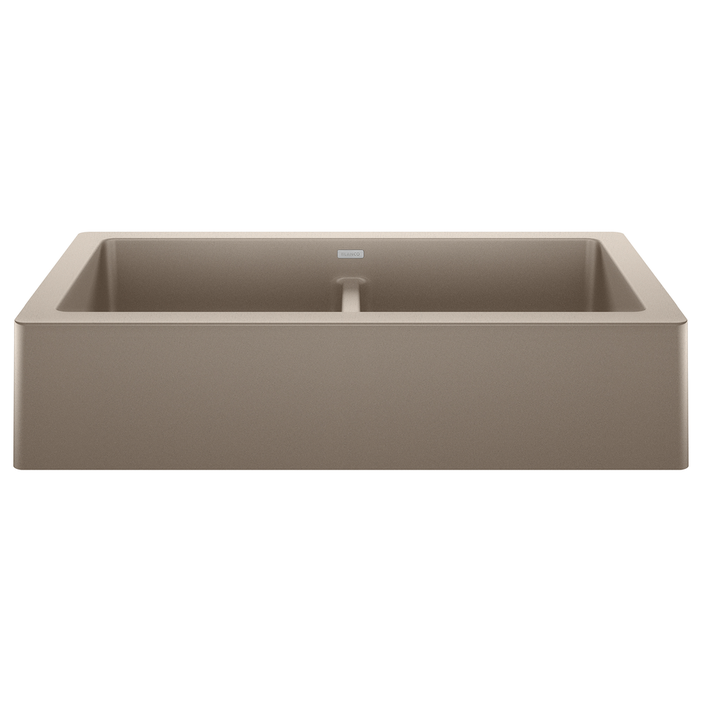TARJA COCINA SILGRANIT CAFÉ BLANCO VINTERA 84 CM DOBLE FALDÓN