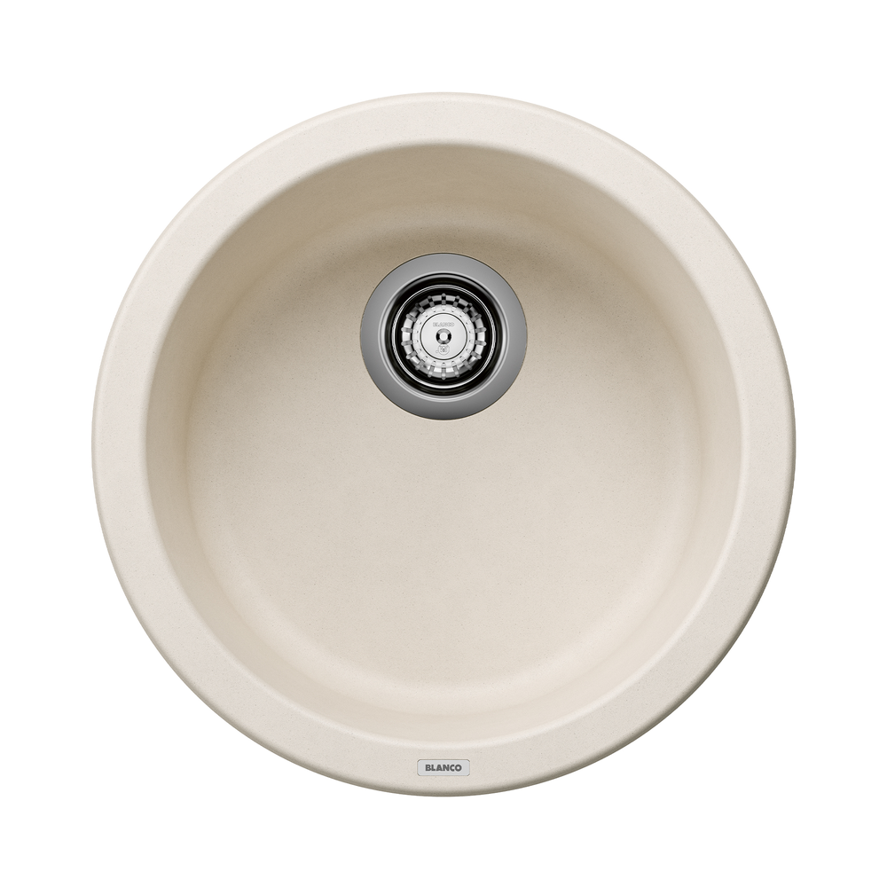 FREGADERO DE BARRA RONDO BLANCO SUAVE SILGRANIT