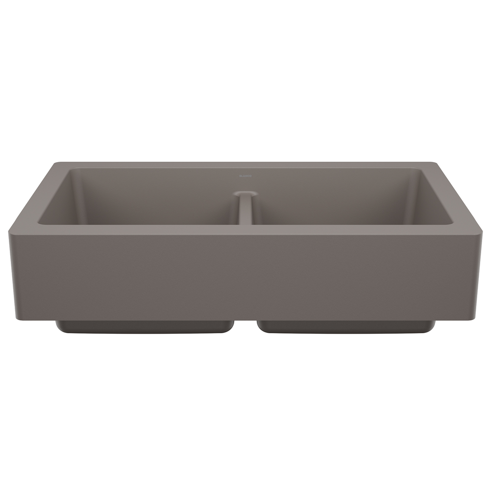 TARJA DE COCINA DOBLE DE SILGRANIT VINTERA VOLCANO GREY