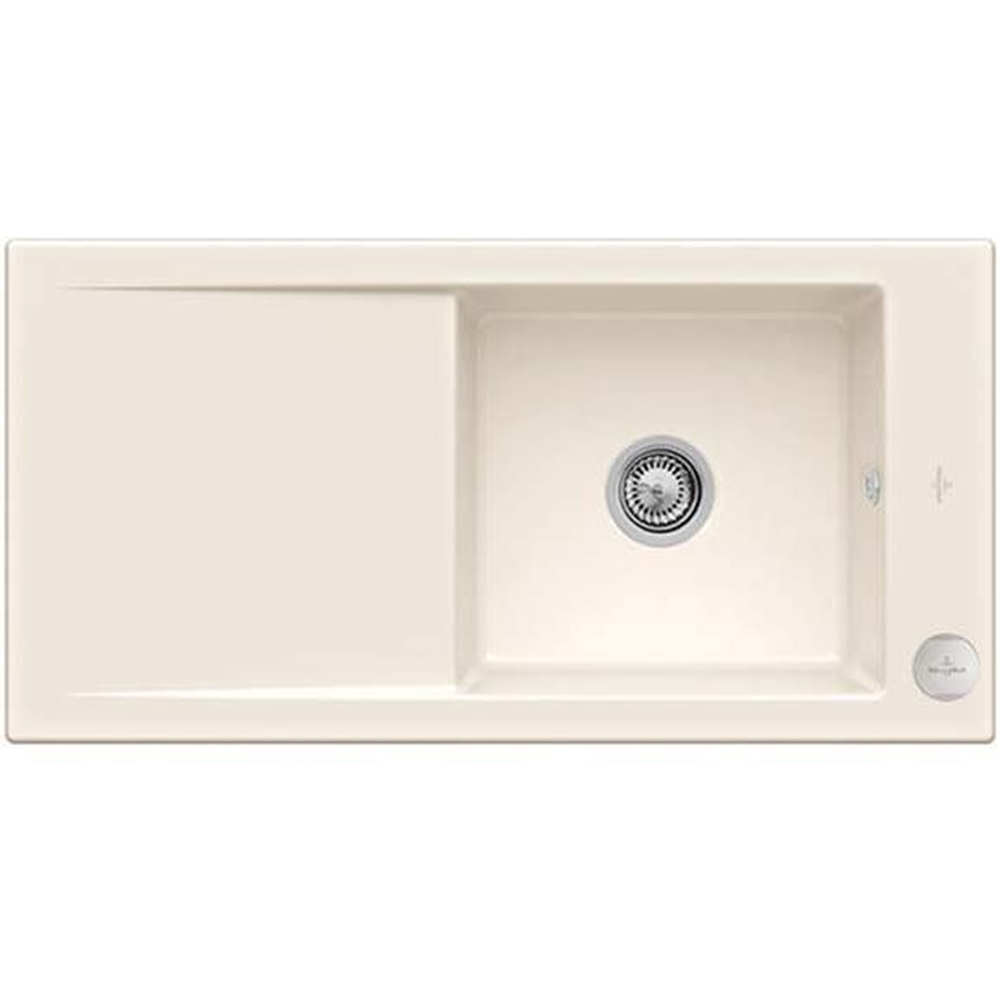 VILLEROY & BOCH TIMELINE 60 FLAT FREGADERO CERÁMICO BLANCO COCINA
