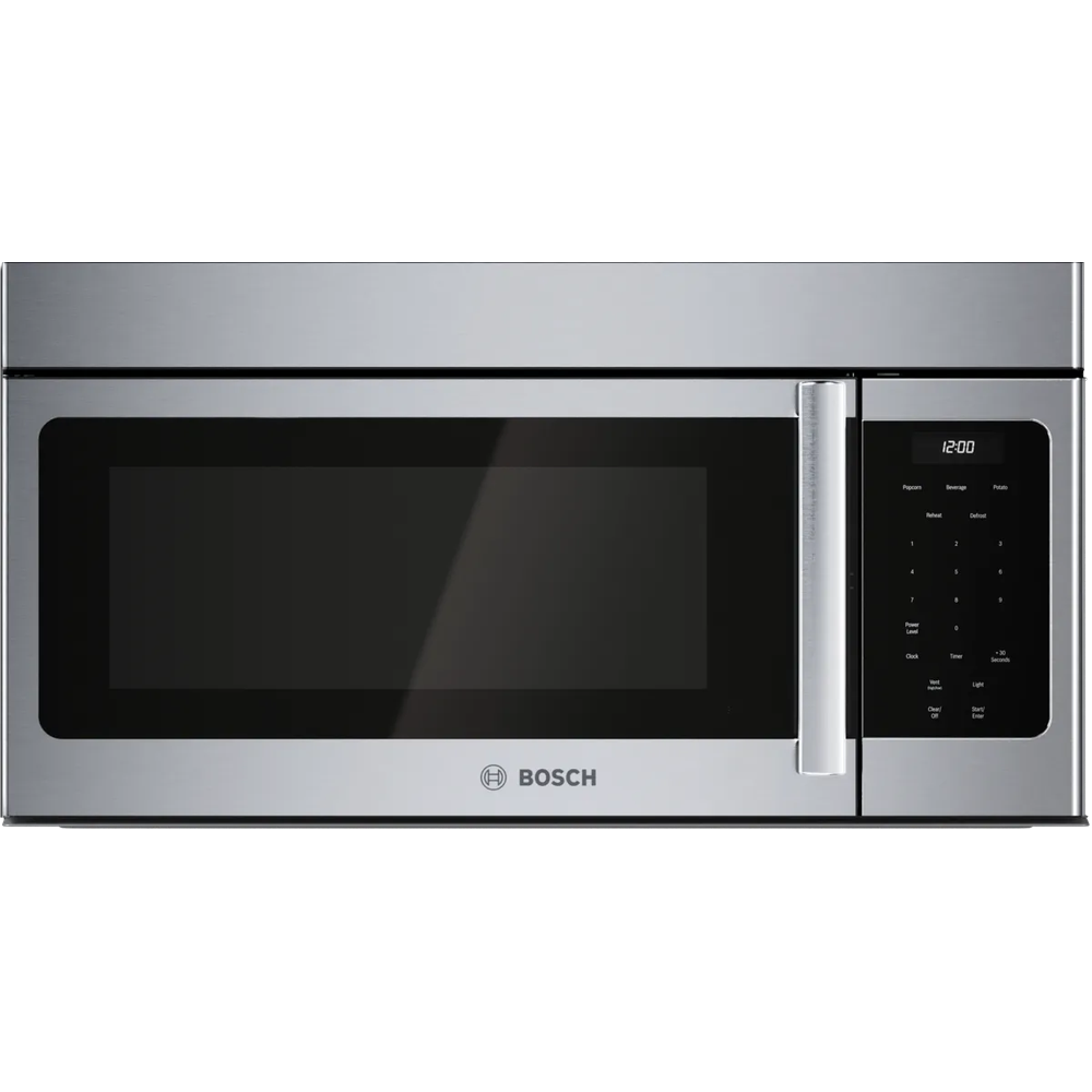 MICROONDAS BOSCH SERIE 300 ACERO INOXIDABLE SOBRE ESTUFA